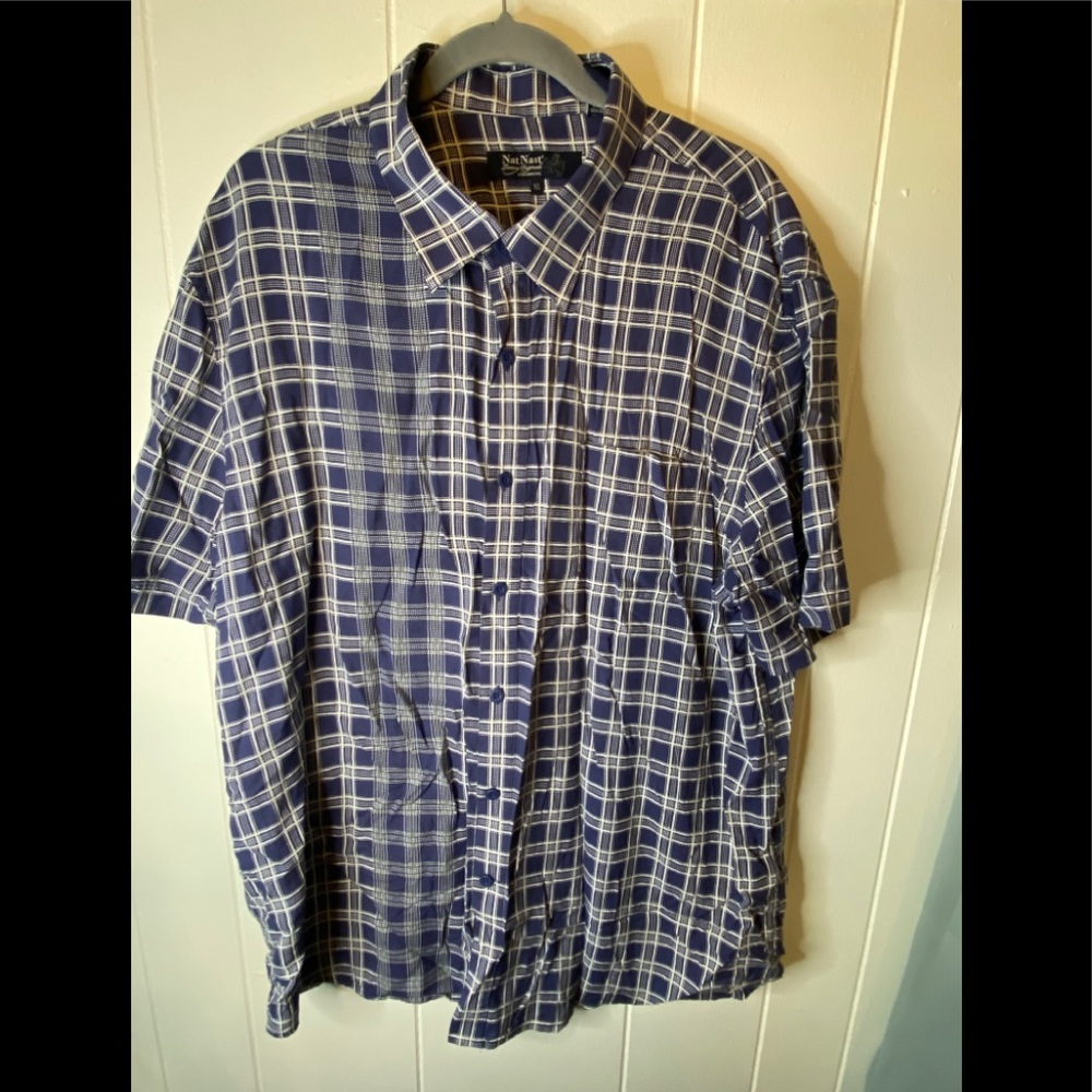 Nat Nast Luxury Originals Silk Blend W/ Lyocell Shirt XL Button Up